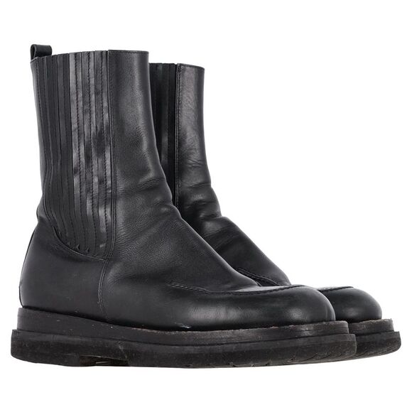 Magda Butrym Chelsea Ankle Boots in Black Leather - Picture 7 of 12